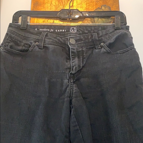 Black Capri Jeans - Picture 2 of 3